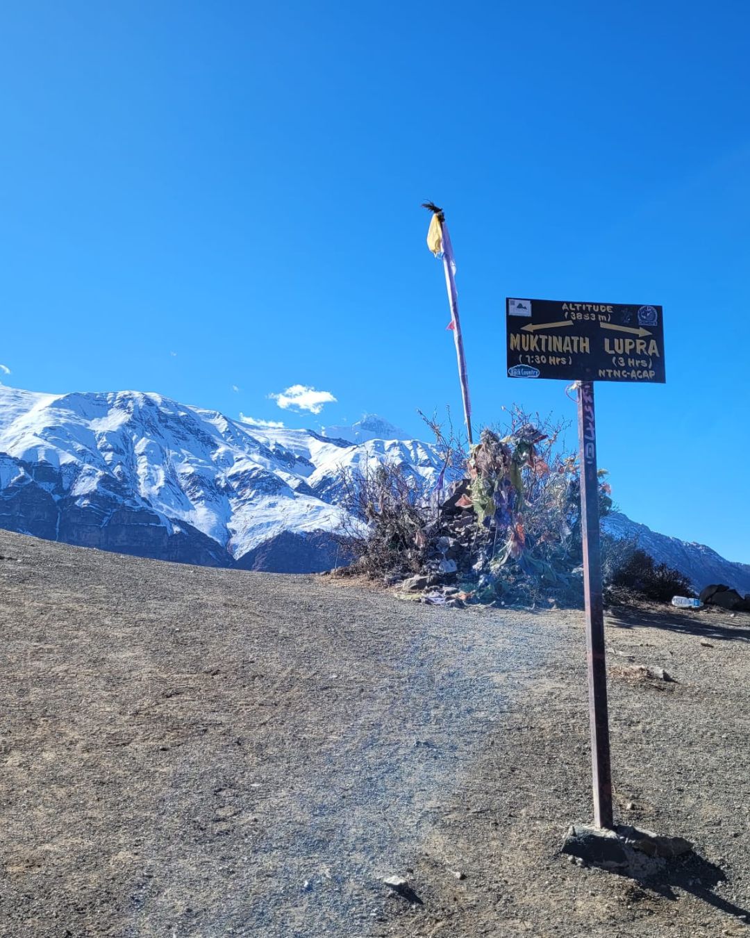 Upper Mustang’s dramatic desert landscape with ancient cliffs