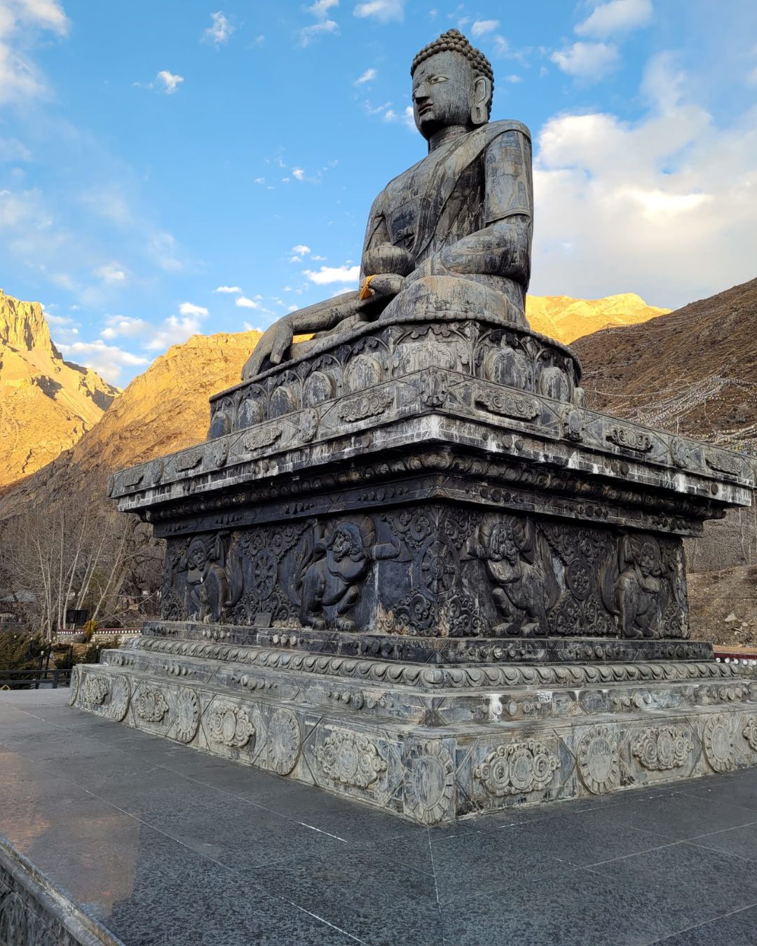 Ancient Buddhist monastery in Upper Mustang region