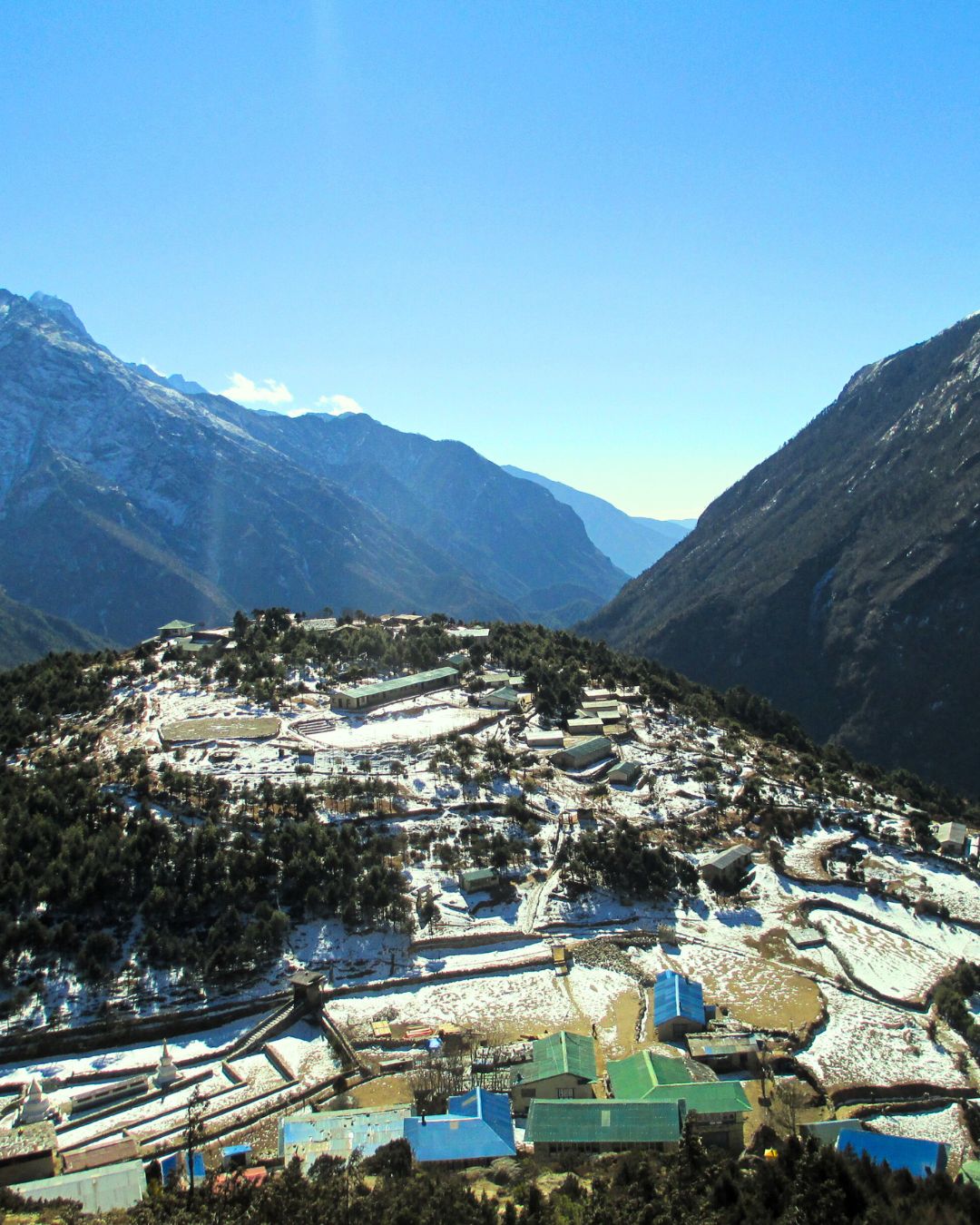 Namche Bazaar Everest region village