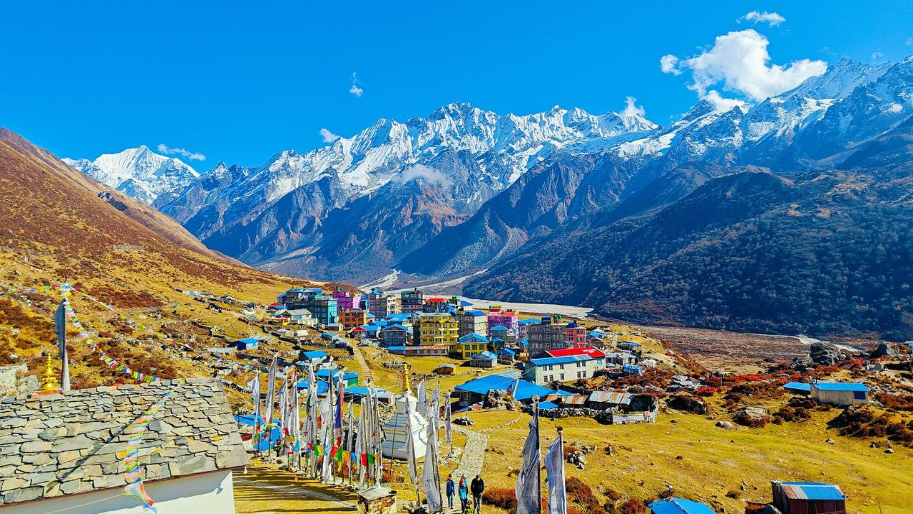 Beuatiful Village of Langtang Valley Trek