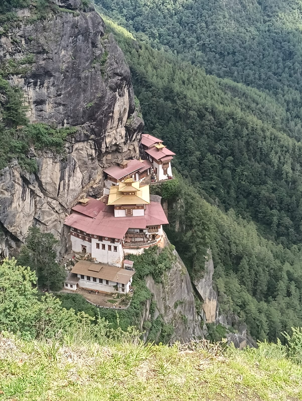 Tiger’s Nest Monastery Bhutan cliffside Paro Valley