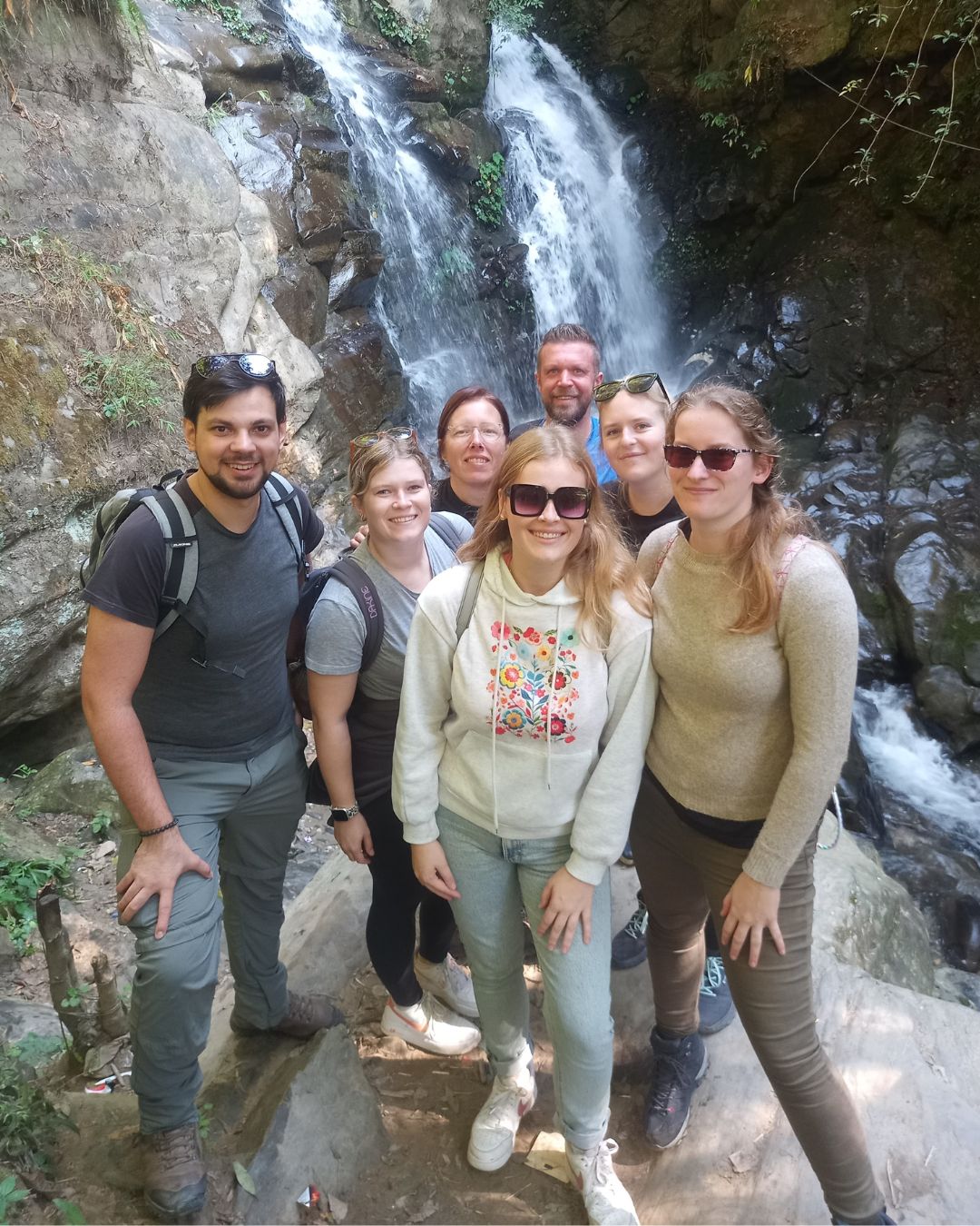 Travelers Enjoying at Nagarkot Changu Hike