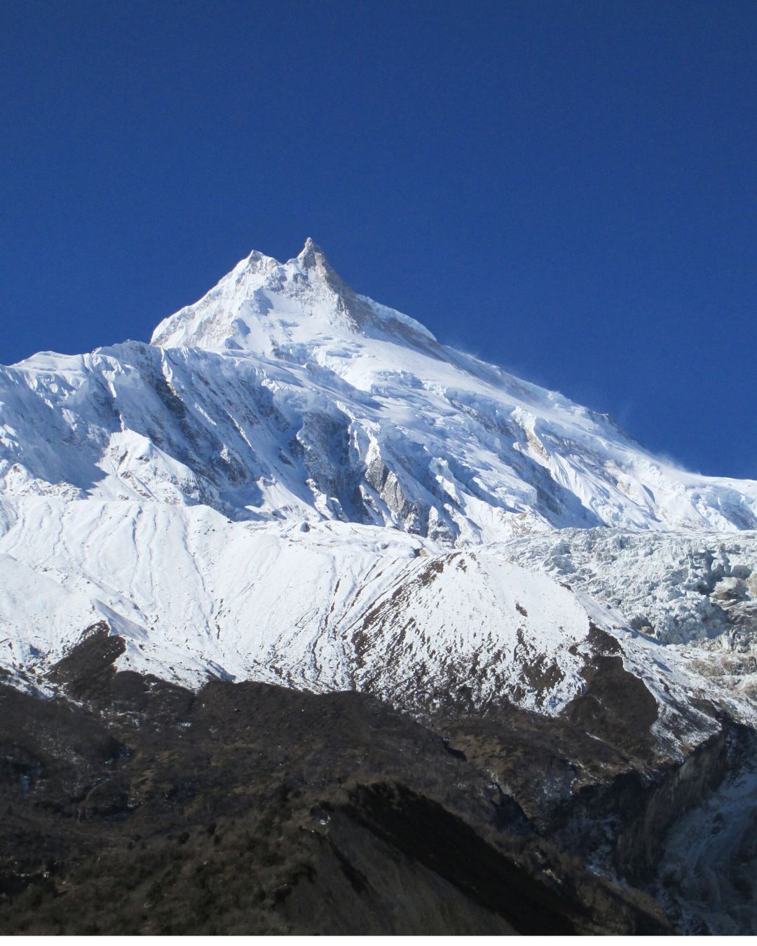 Panoramic view of Ganesh Himal from Tsum Valley