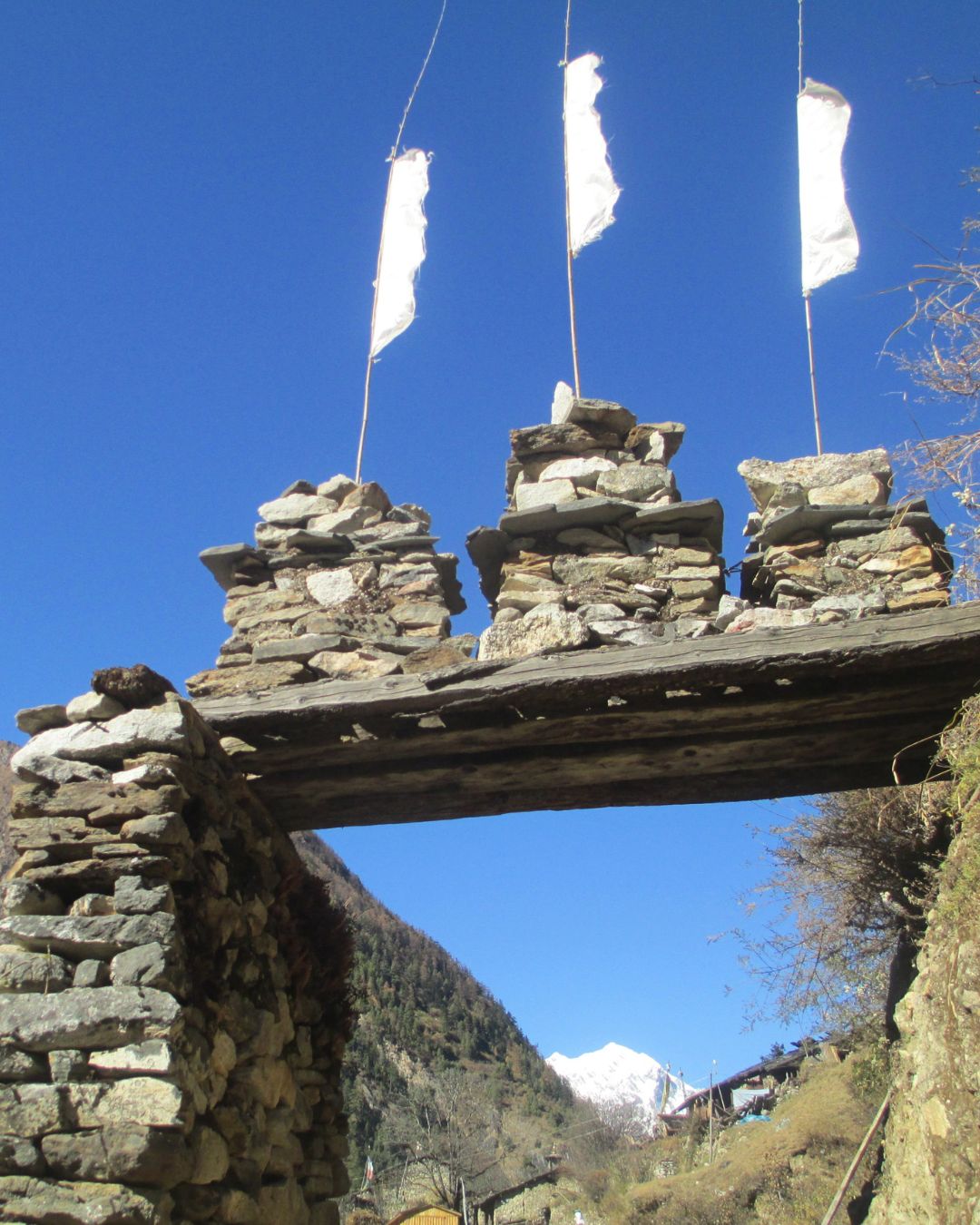 Mu Gompa monastery in upper Tsum Valley, Nepal