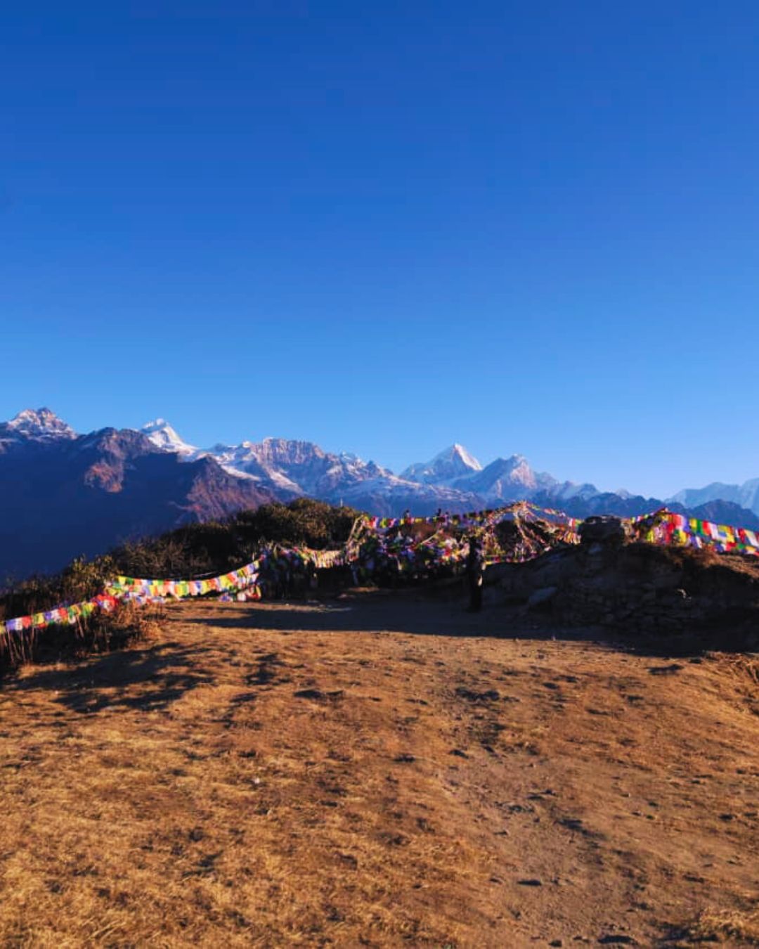 Traditional Tarkeghyang village in Helambu during Ama Yangri Trek from Kathmandu