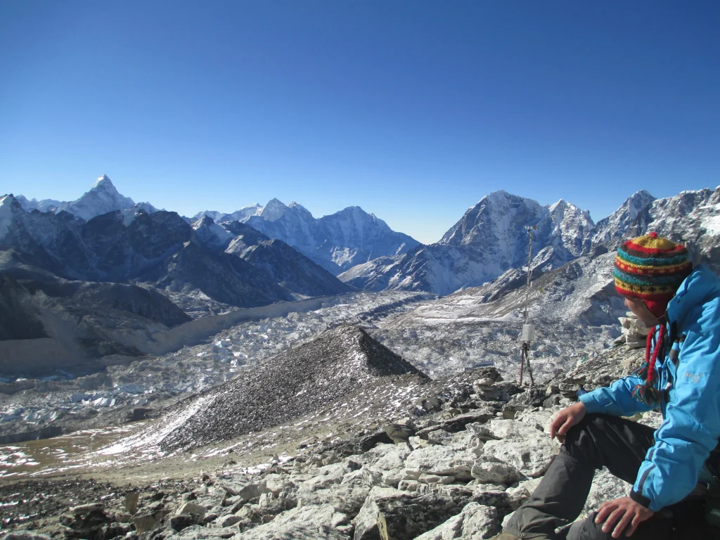 Mountains seen from the Khumbu Region of Nepal